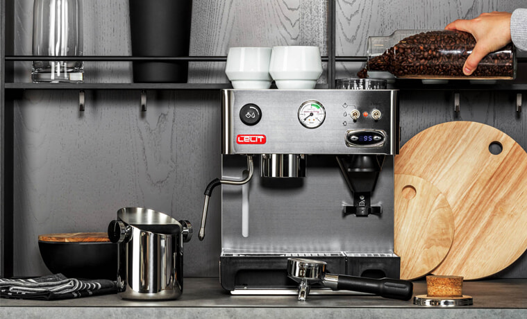 5 easy steps to master a Lelit manual coffee machine - The Good Guys